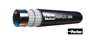 1/4" Parker Hydraulic Hose 580N | Bore | WP 345 Bar | SAE 100R8