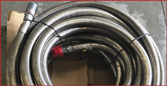 Fire rated API16D hoses