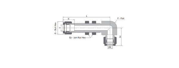 Bulkhead Union Elbow Fitting | Fractional Tube