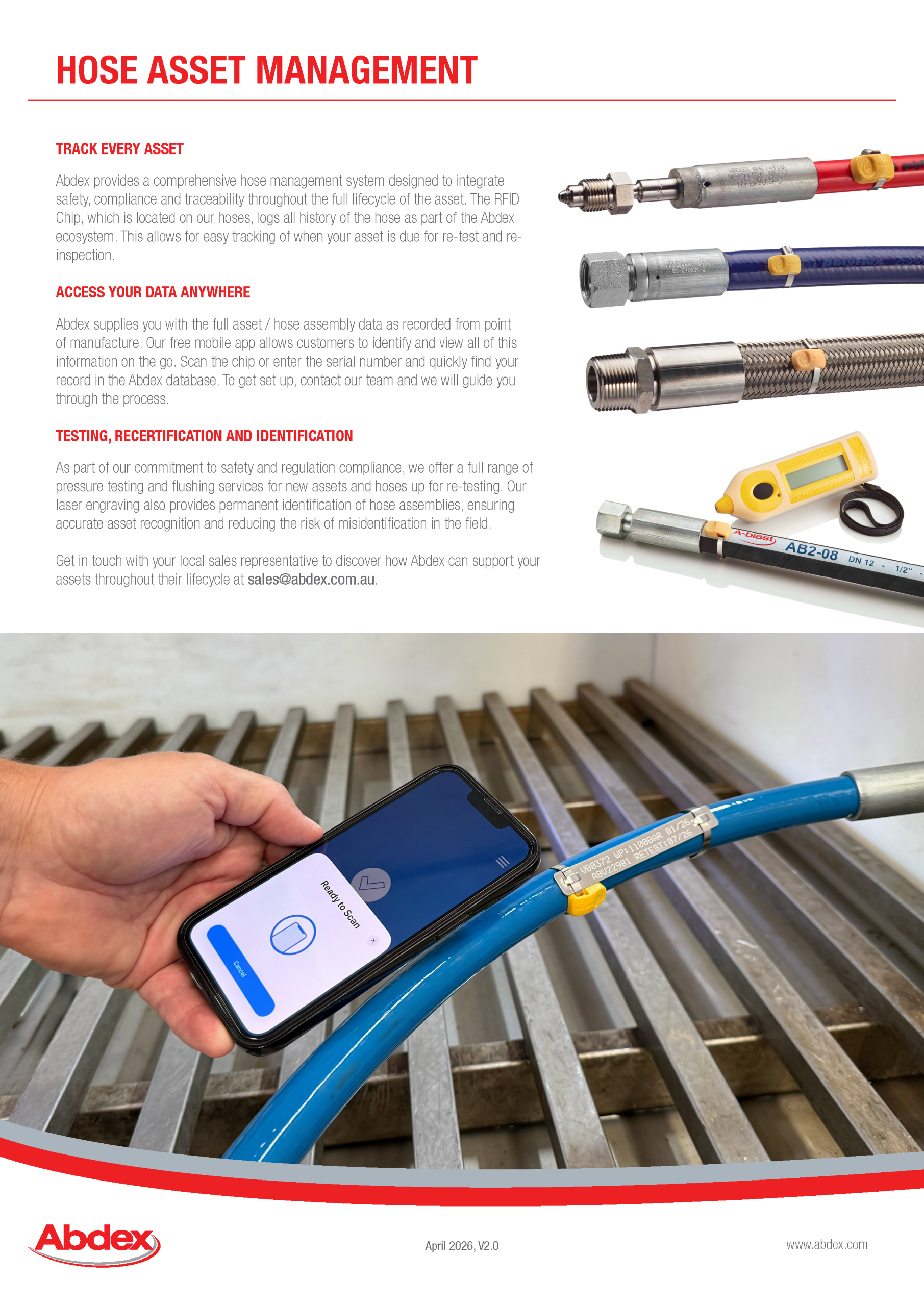 Hose Management Flyer